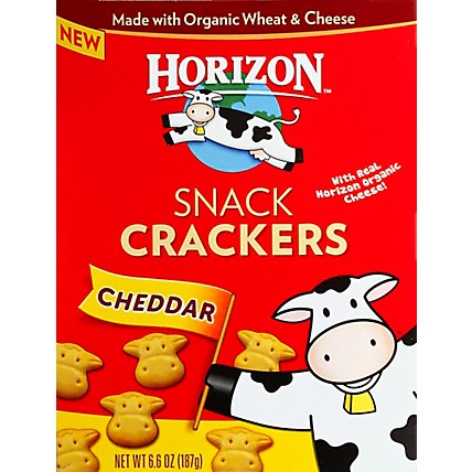 Horizon Crackers Organic Cheddar - 6.6 Oz - Image 2