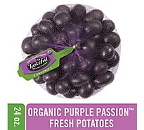 Tasteful Selections Organic Purple Passion 2 Bite Baby Potatoes - 24 Oz