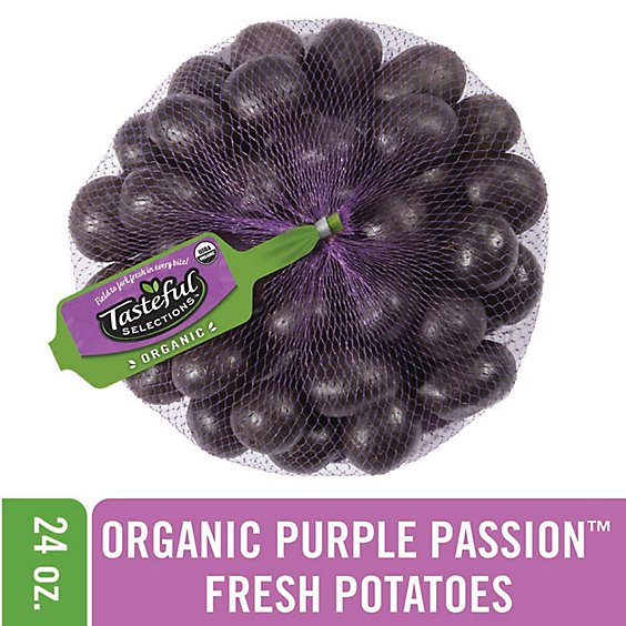 Tasteful Selections Organic Purple Passion 2 Bite Baby Potatoes - 24 Oz