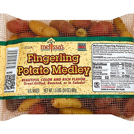Potatoes Fingerling Medley - 1.5 Lb - Image 2