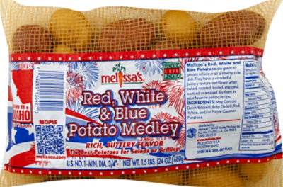 Melissas Potato Medley Red White & Blue Rich Buttery - 24 Oz - Image 2