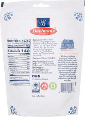 Daelmans Stroopwafels Waffles Mini Honey - 5.29 Oz - Image 6