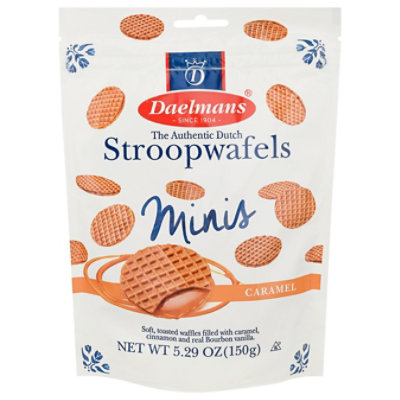 Daelmans Stroopwafels Waffles Mini Caramel - 5.29 Oz - Image 3