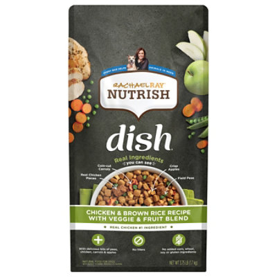 Rachael Ray Nutrish Food for Dogs Chicken & Brown Rice Recipe with Veggies & Fruit Bag - 3.75 Lb - Image 2