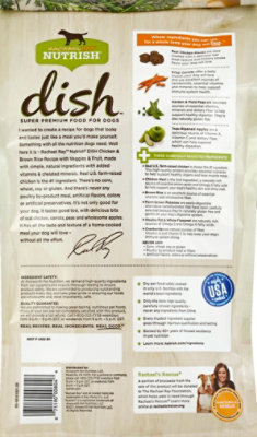 Rachael Ray Nutrish Food for Dogs Chicken & Brown Rice Recipe with Veggies & Fruit Bag - 3.75 Lb - Image 4
