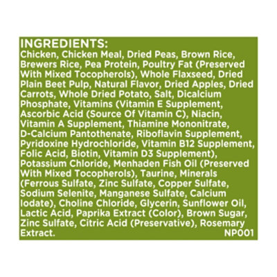 Rachael Ray Nutrish Food for Dogs Chicken & Brown Rice Recipe with Veggies & Fruit Bag - 3.75 Lb - Image 3