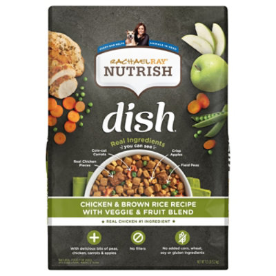 Rachael Ray Nutrish Food for Dogs Dish Chicken & Brown Rice Recipe Bag - 11.5 Lb - Image 3