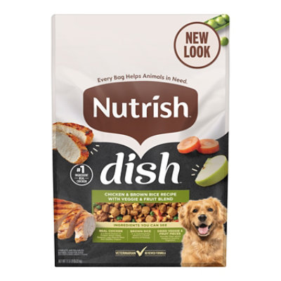 Rachael Ray Nutrish Food for Dogs Dish Chicken & Brown Rice Recipe Bag - 11.5 Lb - Image 2