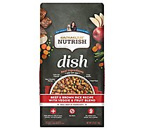 Rachael Ray Nutrish Food for Dogs Beef & Brown Rice with Veggies Fruit & Chicken Bag - 3.75 Lb
