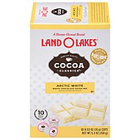 Land O Lakes Cocoa Classics Cocoa Mix Hot Arctic White - 10-0.53 Oz - Image 2