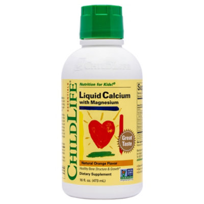 ChildLife Calcium Liq W Mgnsm - 16 Oz - Image 1