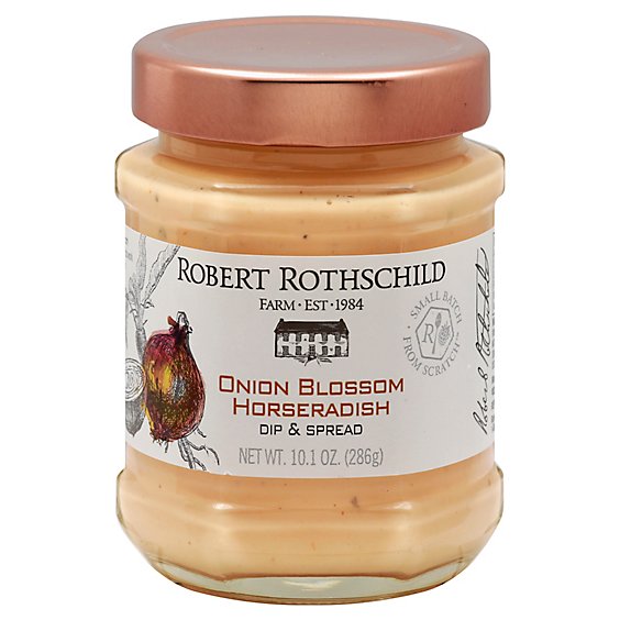 Robert Rothschild Farm Dip & Spread Onion Blossom Horseradish - 10.1 Oz
