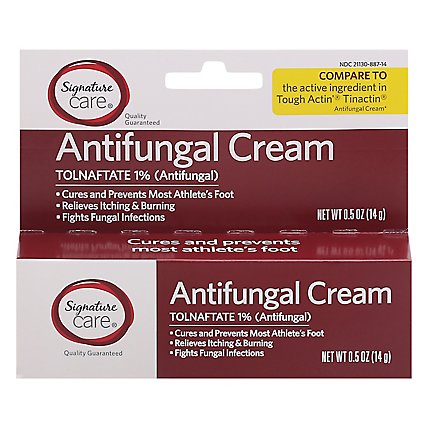 Signature Care Antifungal Cream Tolnaftate 1% - 0.5 Oz - Image 4