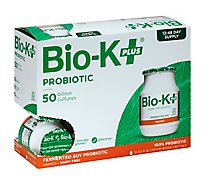 Bio-K Plus Probiotic Fermented Soy Mango Bottles - 12-3.5 Fl. Oz.