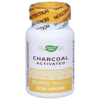 Charcoal Activated 560mg - 1 Each - Image 3