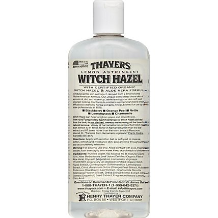 Witch Hazel Lemon - 12 Oz - Image 3