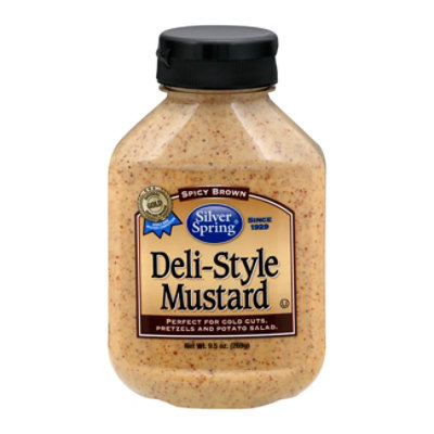 Silver Spring Mustard Deli Style Spicy Brown - 9.5 Oz - Image 3