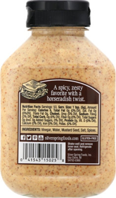 Silver Spring Mustard Deli Style Spicy Brown - 9.5 Oz - Image 6