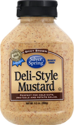 Silver Spring Mustard Deli Style Spicy Brown - 9.5 Oz - Image 2