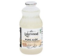 Lakewood Organic Juice Fresh Pressed GMO Free Pure Aloe - 32 Fl. Oz.