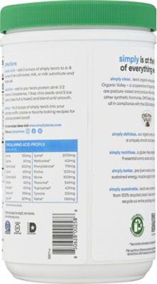 Simply Tera's Protein Whey Plain Organic - 12 Oz - Image 6