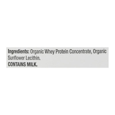 Simply Tera's Protein Whey Plain Organic - 12 Oz - Image 5