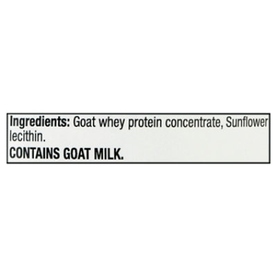 Tera's Whey Plain Unsweetened Goat Whey Protein - 12 Oz. - Image 5