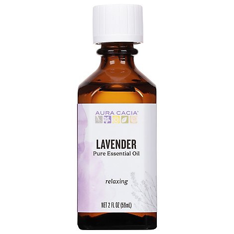 Aura Cacia Essential Oil Lavender - 2 Oz