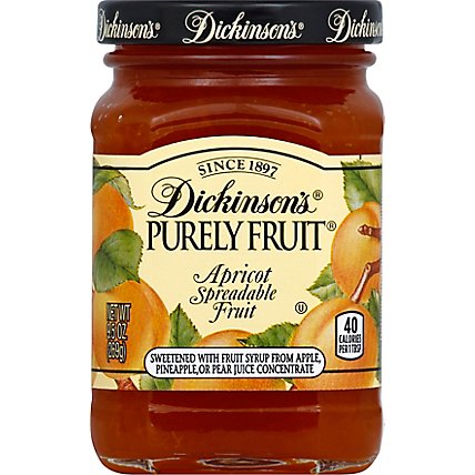 Dickinsons Purely Fruit Spreadable Fruit Apricot - 9.5 Oz - Image 2