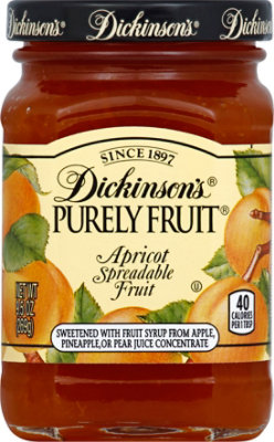 Dickinsons Purely Fruit Spreadable Fruit Apricot - 9.5 Oz - Image 2