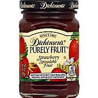 Dickinsons Purely Fruit Spreadable Fruit Strawberry - 9.5 Oz - Image 2