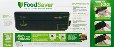 FoodSaver Vacuum Sealing System Manual Operation FM2000 - Each - Image 4