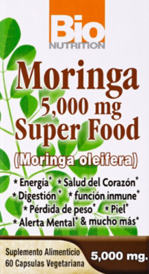 Bio Nutrition Moringa 5000mg Spr Food - 60 Piece - Image 2