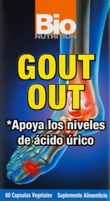 Bio Nutrition Gout Out - 60 Piece - Image 3