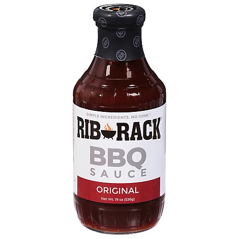Rib Rack Sauce BBQ Original - 19 OZ