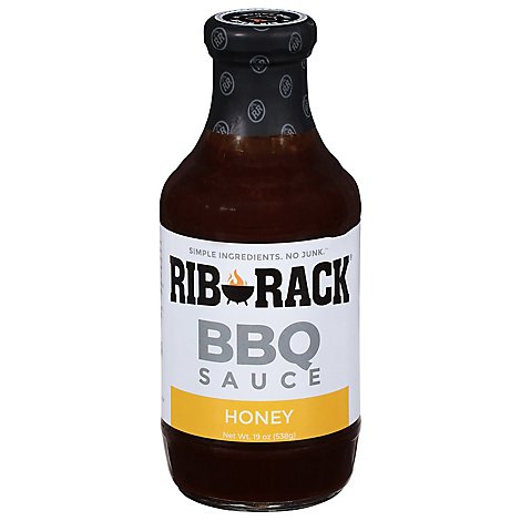 Rib Rack Sauce BBQ Sweet Honey - 19 OZ