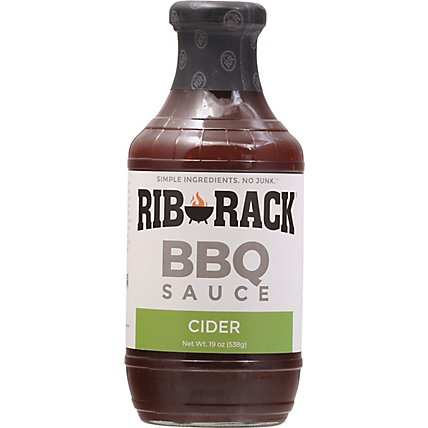 Rib Rack Sauce BBQ Campfire Cider - 19 Oz - Image 2