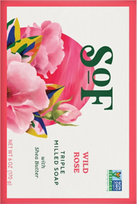 Soap Bar Climbng Wld Rose - 6 Oz - Image 4