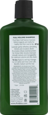 Andalou Naturals Shampoo Full Volume Lavender & Biotin - 11.5 Oz - Image 3