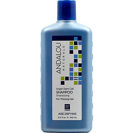 Andalou Naturals Argan Stem Cell For Thinning Hair Shampoo - 11.5 Oz - Image 2