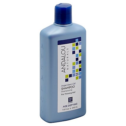 Andalou Naturals Argan Stem Cell For Thinning Hair Shampoo - 11.5 Oz - Image 1