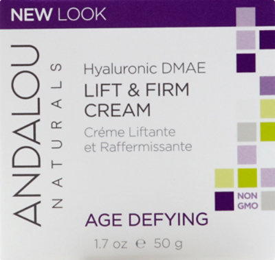 Andalou Naturals Hyaluronic DMAE Age Defying Lift & Firm Cream - 1.7 Oz - Image 2