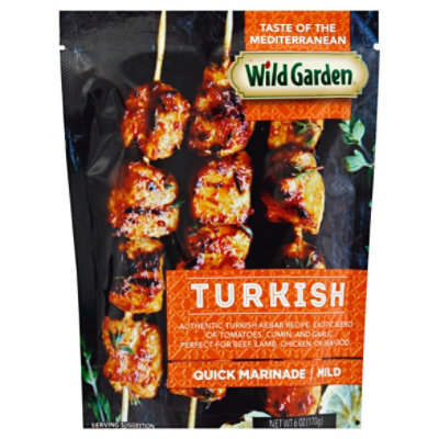 Wild Garden Marinade Quick Turkish Mild - 6 Oz