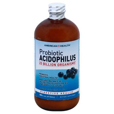 American Health Natural Blueberry Probiotic Acidophilus - 16 Oz - Image 3