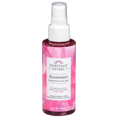 Rose Water W Atomizer - 4 Oz - Image 1