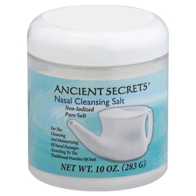 Ancient Secrets Nasal Cleansing Salt - 10 Oz - Image 1