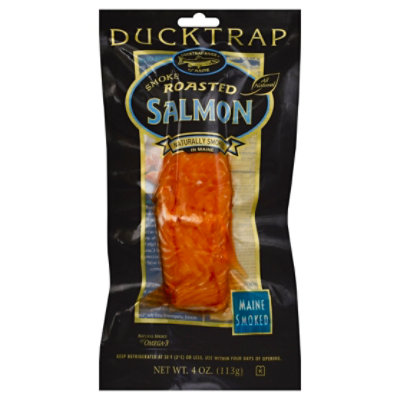 Ducktrap Atlantic Salmon Smoked Roasted Traditional - 4 Oz - Image 1