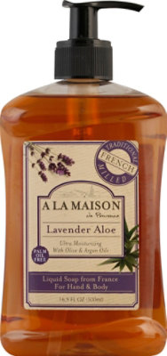 A La Maison De Provence Soap Liq Frnch Lvndr Aloe - 16.9 Fl. Oz. - Image 2