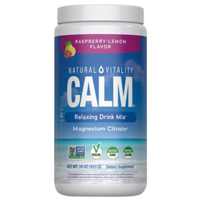 Vitamin Calm Rspbry Lmn - 16 Oz - Image 2