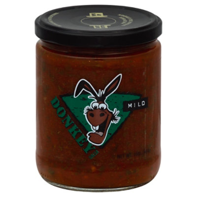 Donkey Salsa Mild - 16 Oz - Image 1